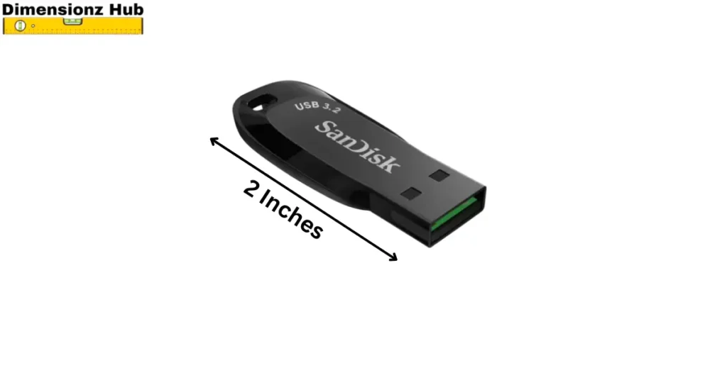 how long is 2 inches