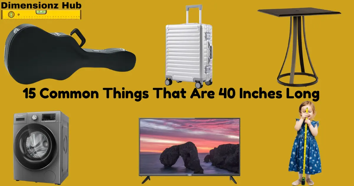 how long is 40 inches