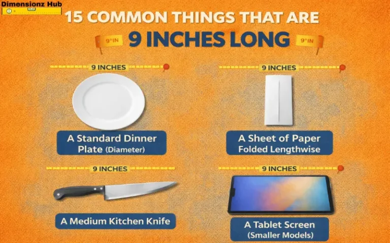 how long is 9 inches