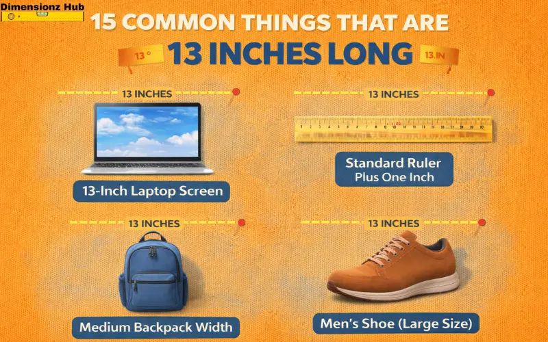 how long is 13 inches