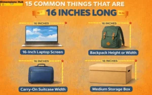 how long is 16 inches