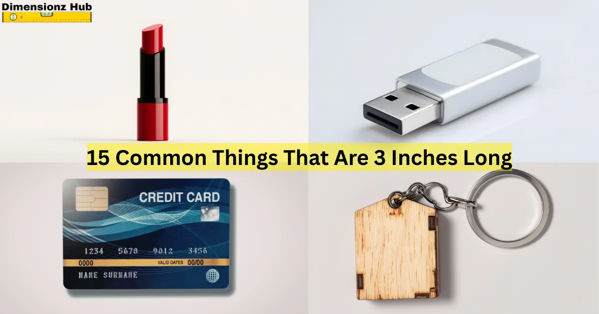 how long is 3 inches