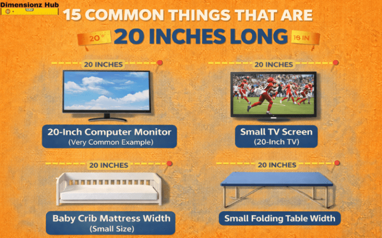 how long is 20 inches