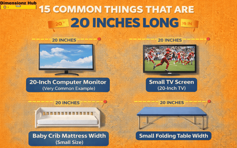 how long is 20 inches