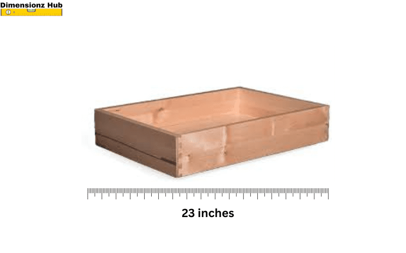 how long is 23 inches
