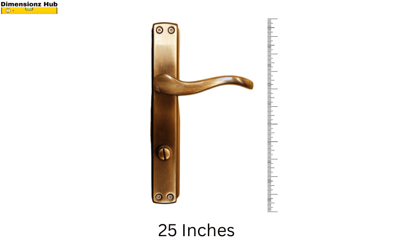 how long is 25 inches