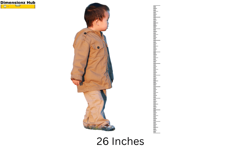 how long is 26 inches