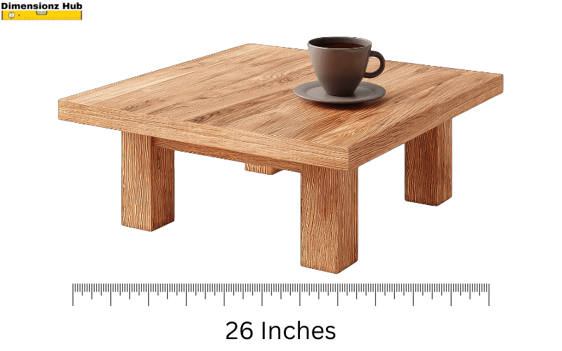 how long is 26 inches