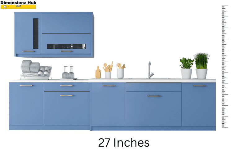 how long is 27 inches 