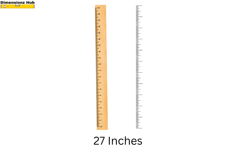 how long is 27 inches