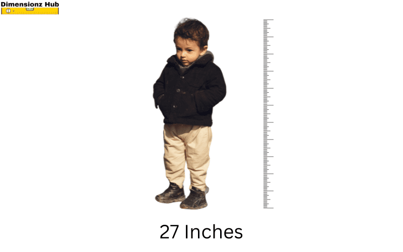 how long is 27 inches