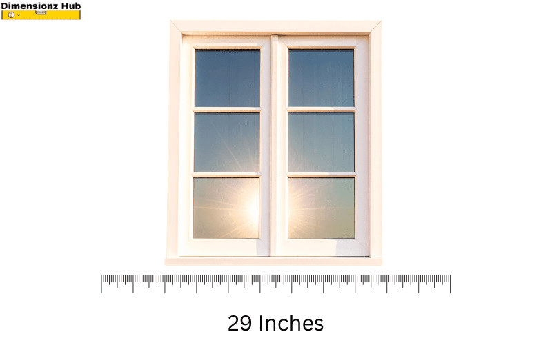 how long is 29 inches