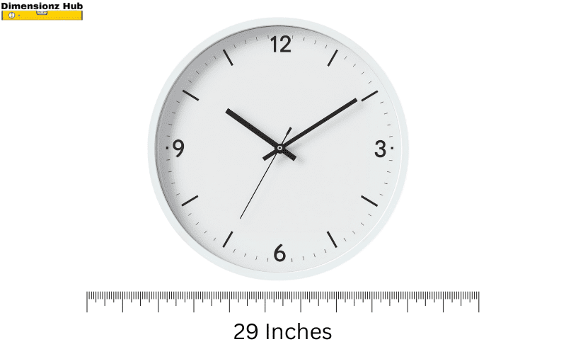 how long is 29 inches 