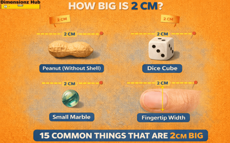 how big is 2 cm