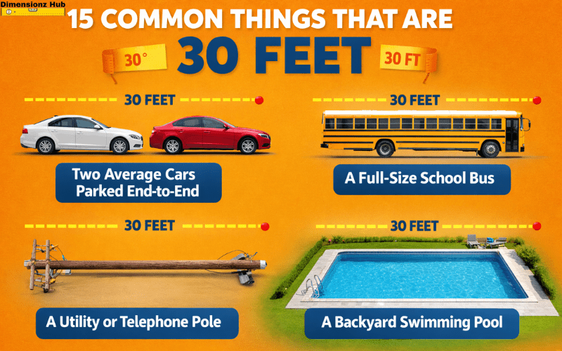 how long is 30 feet