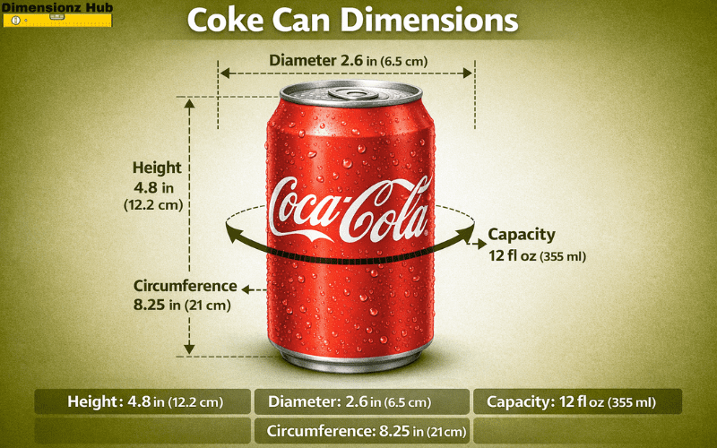 coke can dimensions