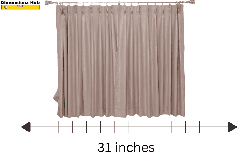 how long is 31 inches