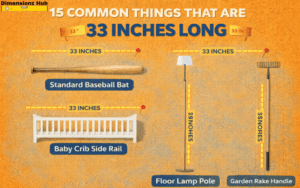 how long is 33 inches