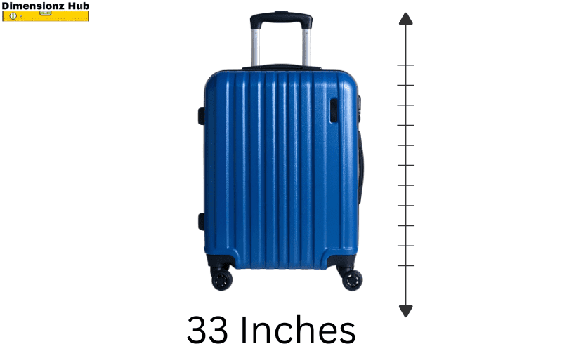 how long is 33 inches