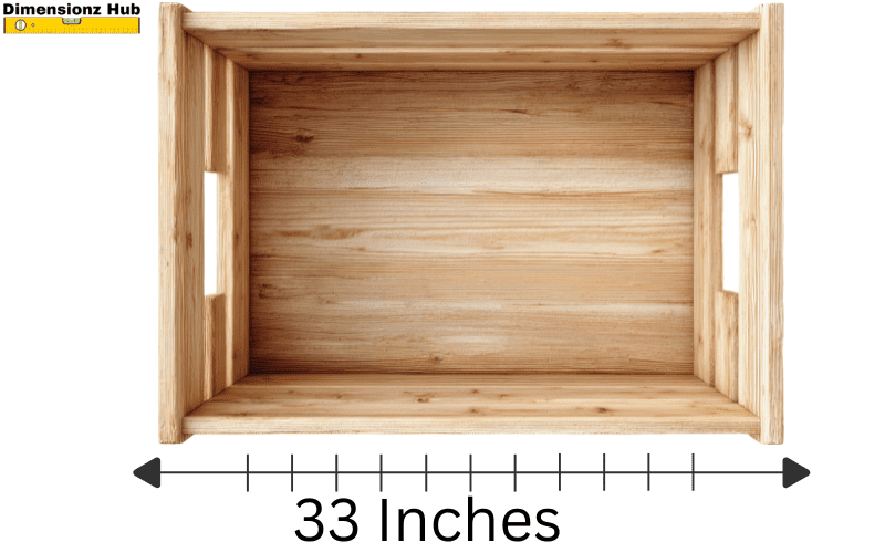 how long is 33 inches