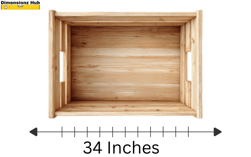 how long is 34 inches