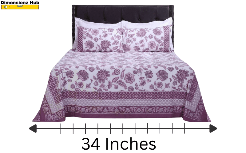 how long is 34 inches