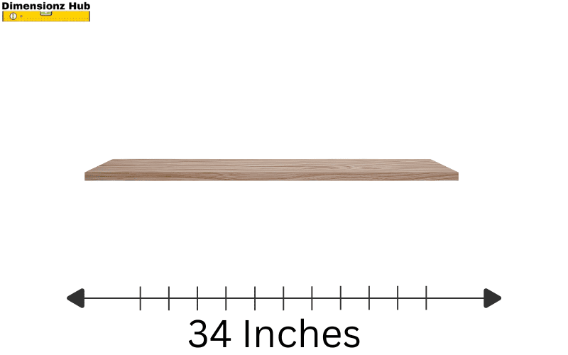 how long is 33 inches