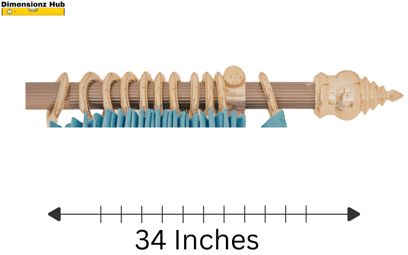 how long is 33 inches