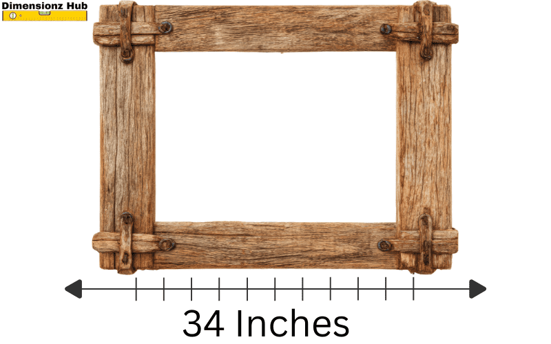 how long is 33 inches