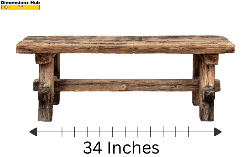 how long is 33 inches