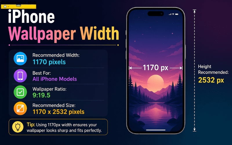 iphone wallpaper dimensions