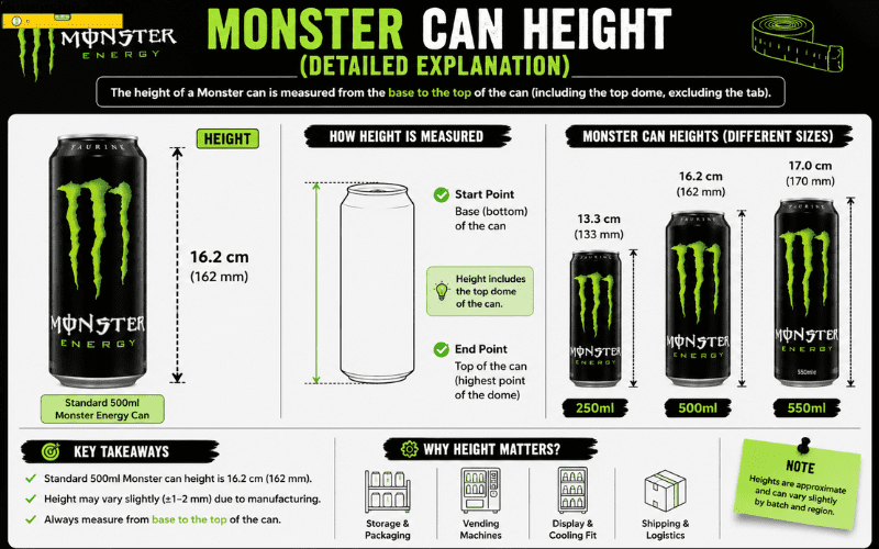 monster can dimensions