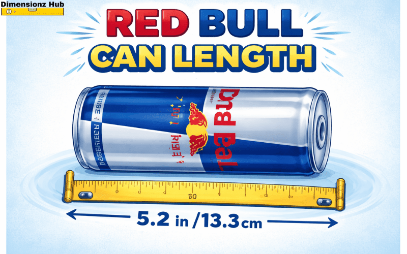 red bull can dimensions