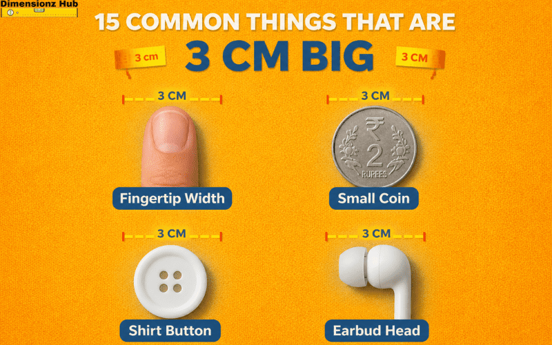 how big is 3 cm
