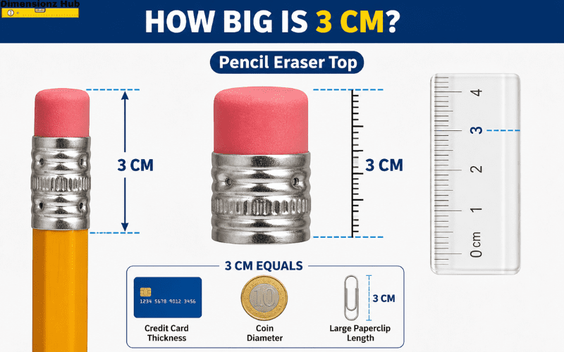 how big is 3 cm