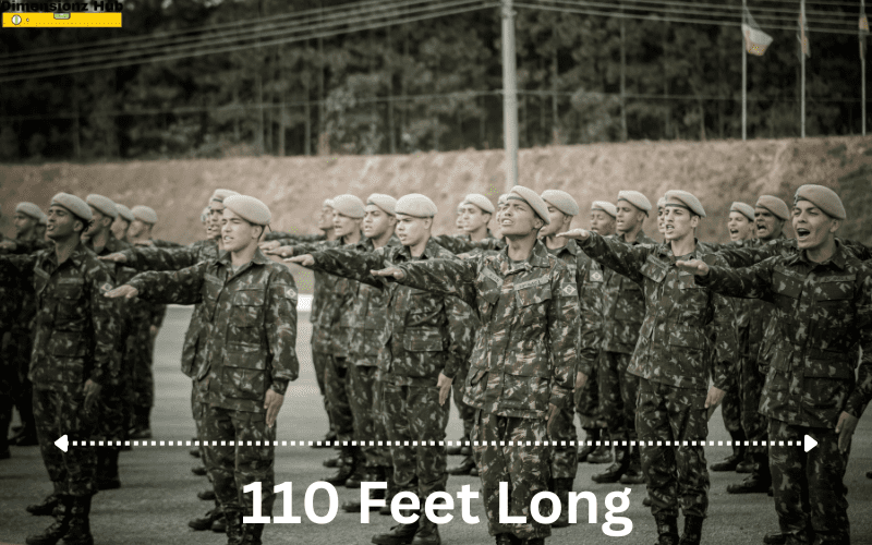 how long is 110 feet