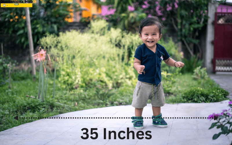 how long is 35 inches