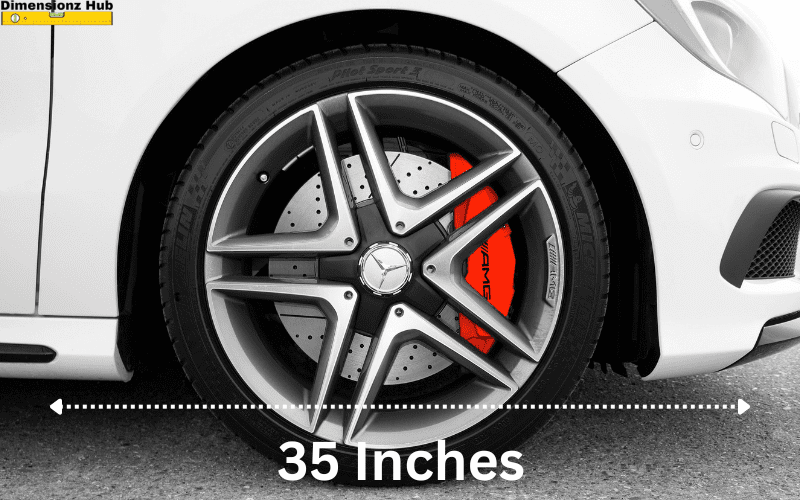 how long is 35 inches
