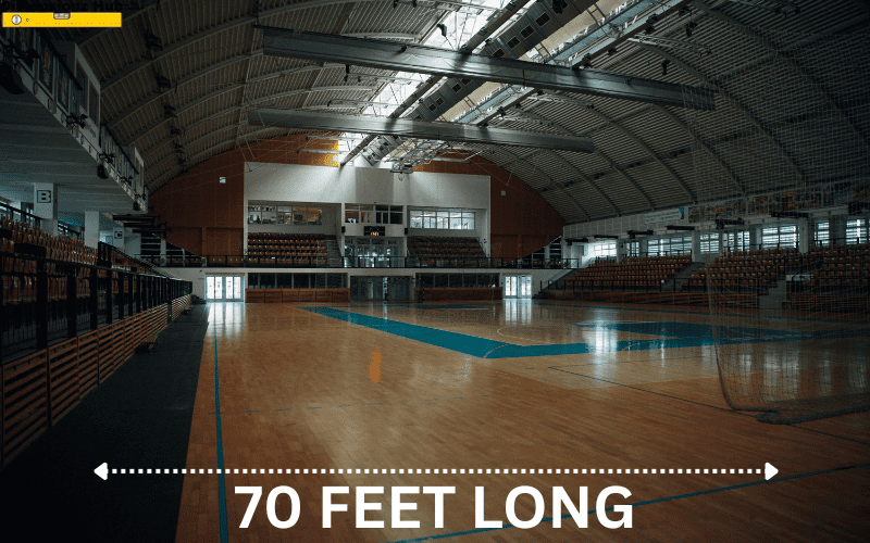 how long is 70 feet
