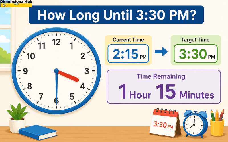 how long until 3:30 pm