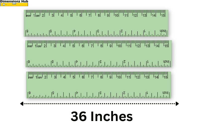 how long is 36 inches